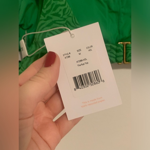 NWT ANDIE SWIM RYE BIKINI TOP - Picture 5 of 5